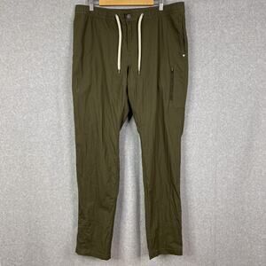 Vuori Pants Mens XXL Long (Fits 38x34) Dark Oregano Ripstop Pant 2XL